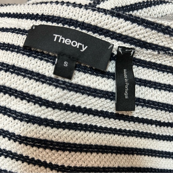 Theory Cotton Terry Reversible Sleeveless Tent Dress - Picture 3 of 9